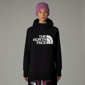 Pullover The North Face Tekno Hoodie Mujer Negros | NF0A68S5X