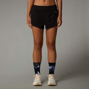 Short The North Face Summer LT 2.5" Mujer Negros | NF0A62V2G