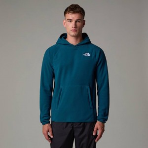 Sudadera con Capucha The North Face 100 Glacier Fleece Hombre Azul Marino | NF0A10D5X
