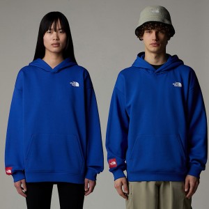 Sudadera con Capucha The North Face AXYS Hombre Azules | NF0A96P2O