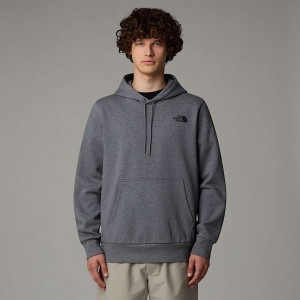 Sudadera con Capucha The North Face Logo Pullover Hombre Grises | NF0A15P4L