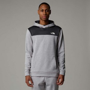Sudadera con Capucha The North Face Reaxion Fleece Pullover Hombre Grises | NF0A51F8E
