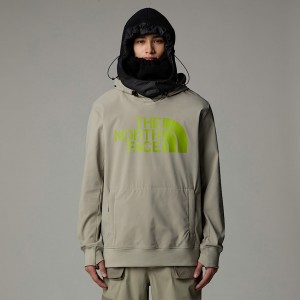 Sudadera con Capucha The North Face Tekno Logo Hombre Grises | NF0A68V6G
