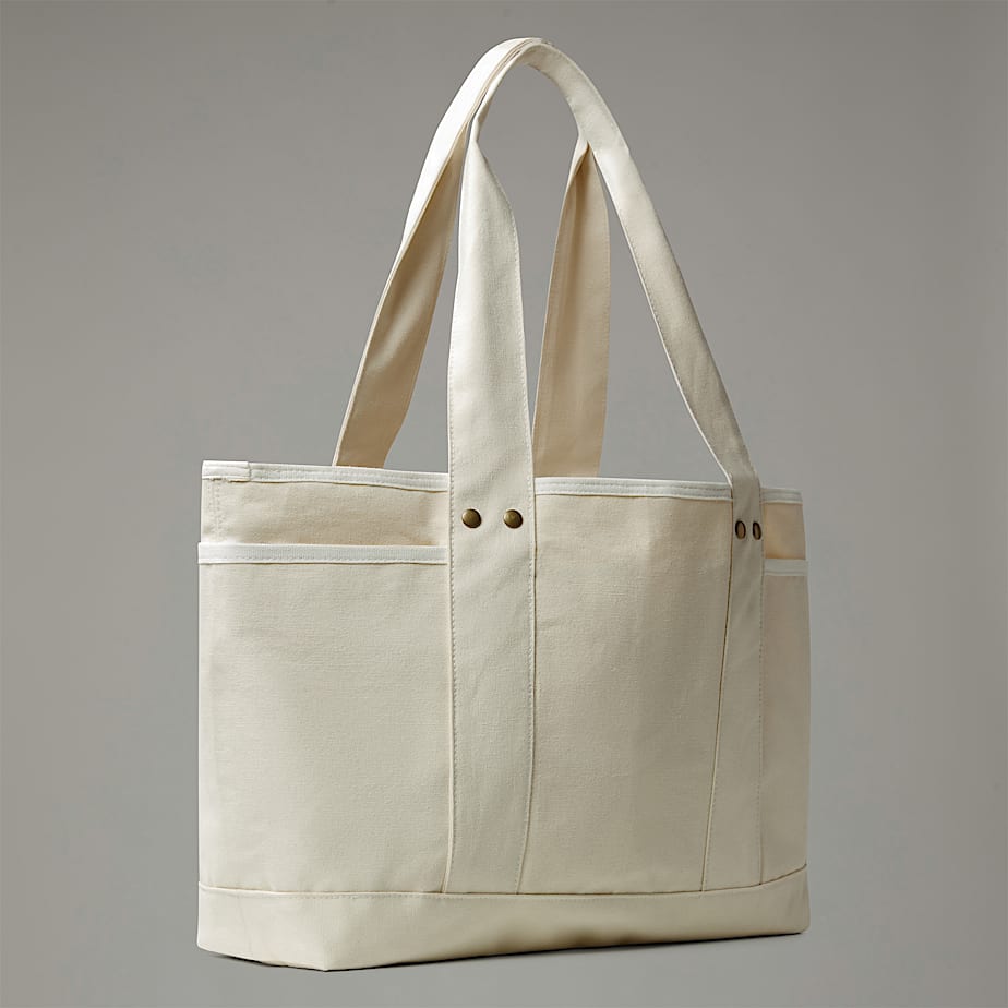 Bolso Tote The North Face Circular Cotton Mujer Blancos | NF0A02H1R