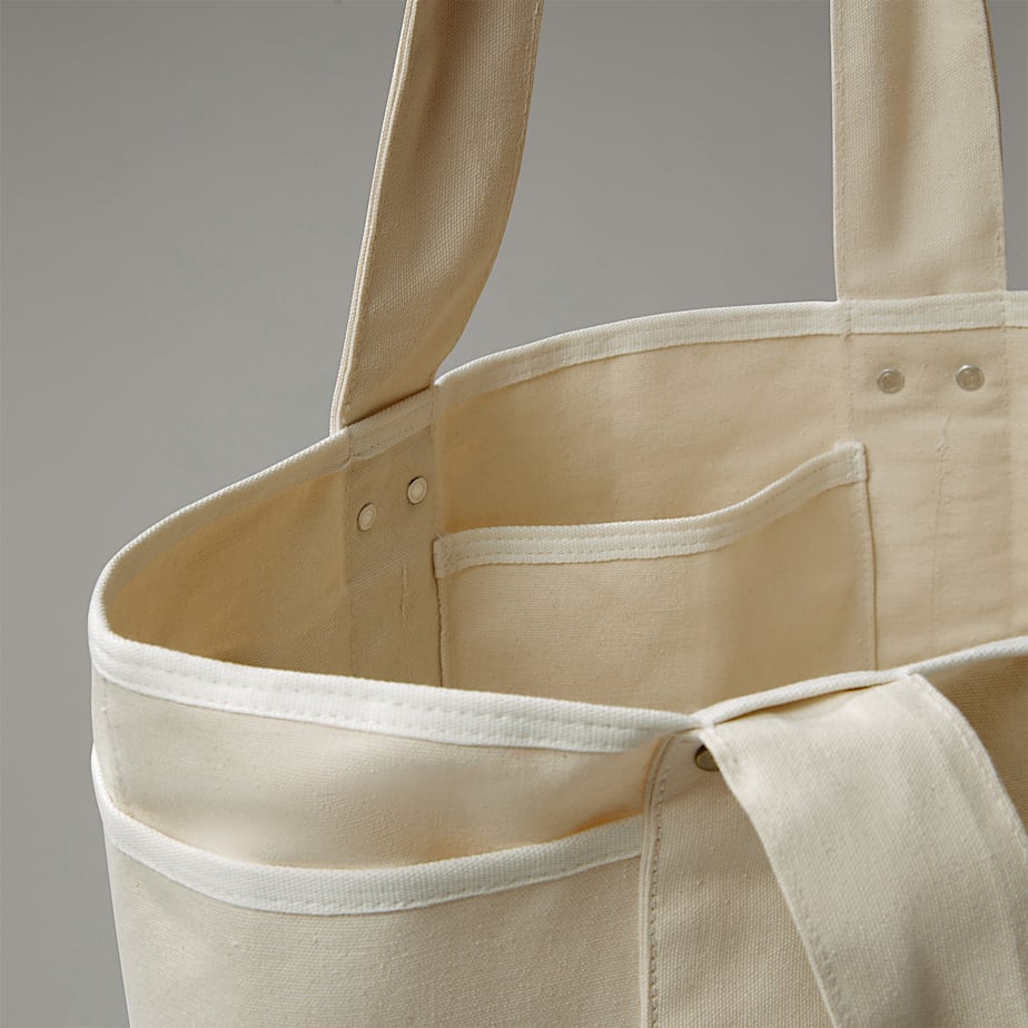 Bolso Tote The North Face Circular Cotton Mujer Blancos | NF0A02H1R
