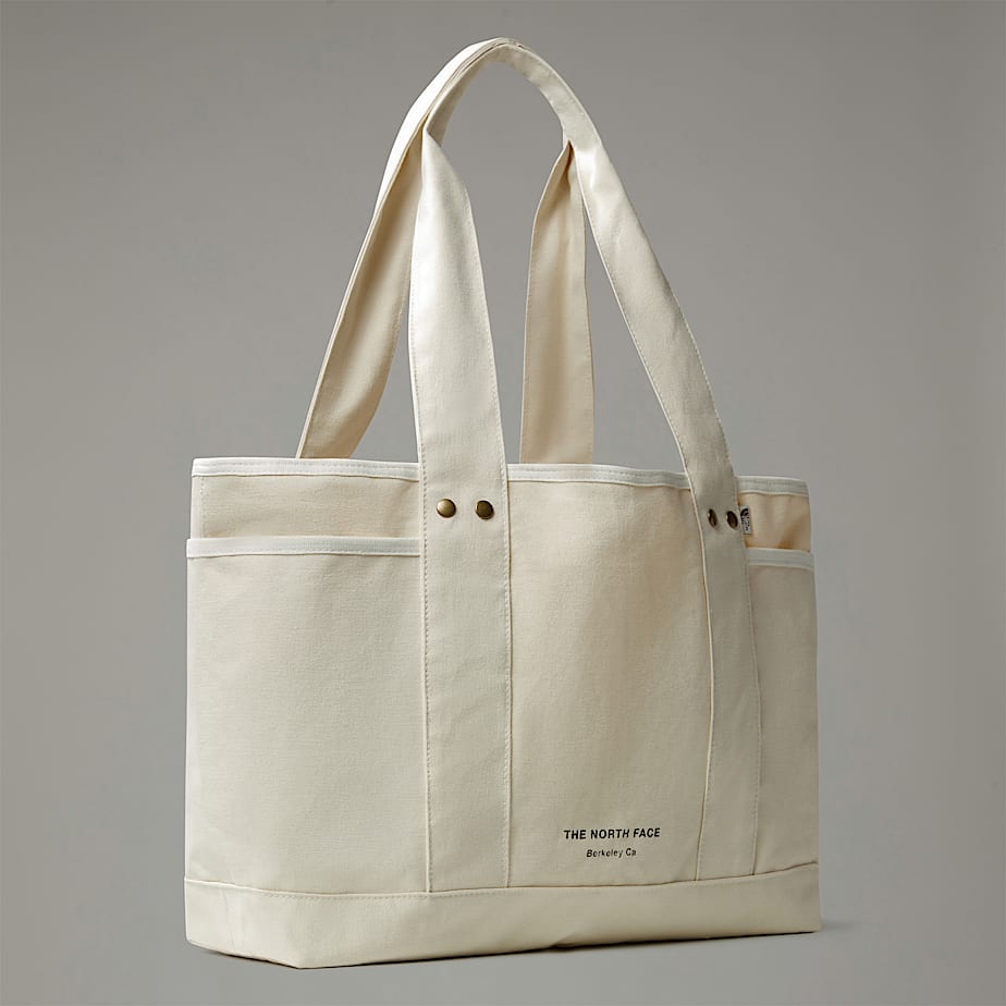 Bolso Tote The North Face Circular Cotton Mujer Blancos | NF0A02H1R