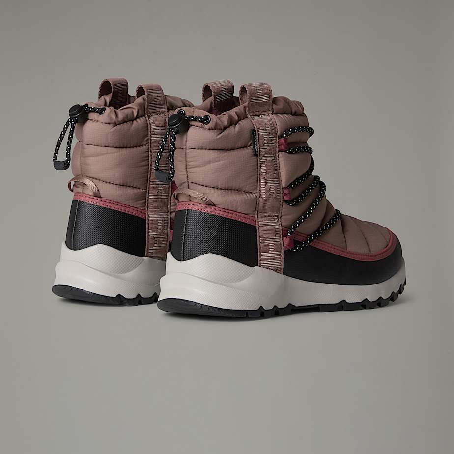 Botas de Invierno The North Face ThermoBall™ Waterproof Lace-Up Mujer Rojos | NF0A80G1W