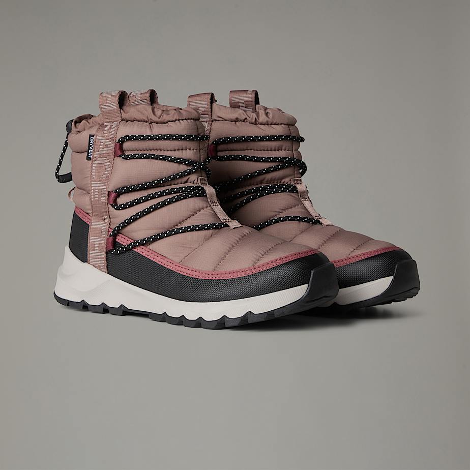 Botas de Invierno The North Face ThermoBall™ Waterproof Lace-Up Mujer Rojos | NF0A80G1W