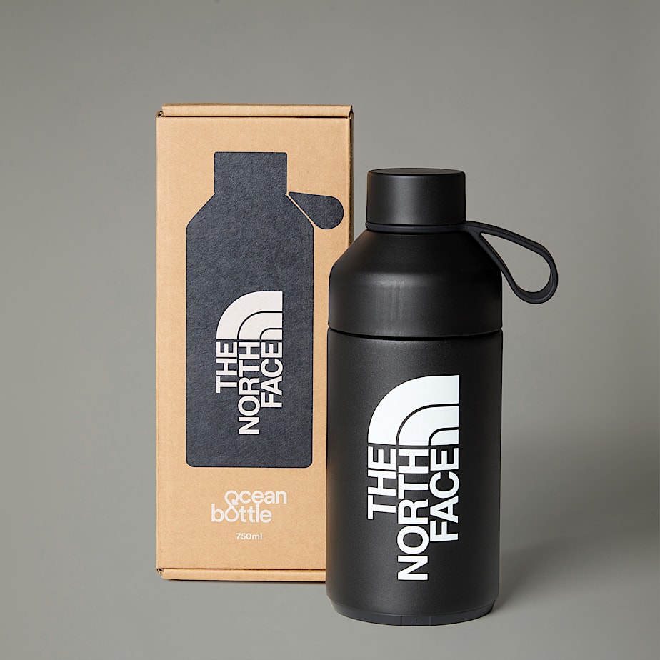 Botellas de Agua The North Face X Ocean Bottle 0.65L Mujer Negros | NF0A27E4D