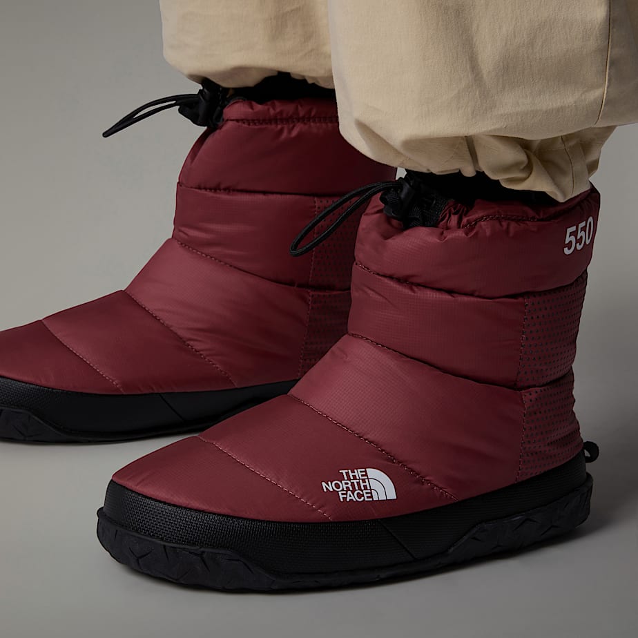 Botines The North Face Nuptse Après Mujer Rojos | NF0A66M9A
