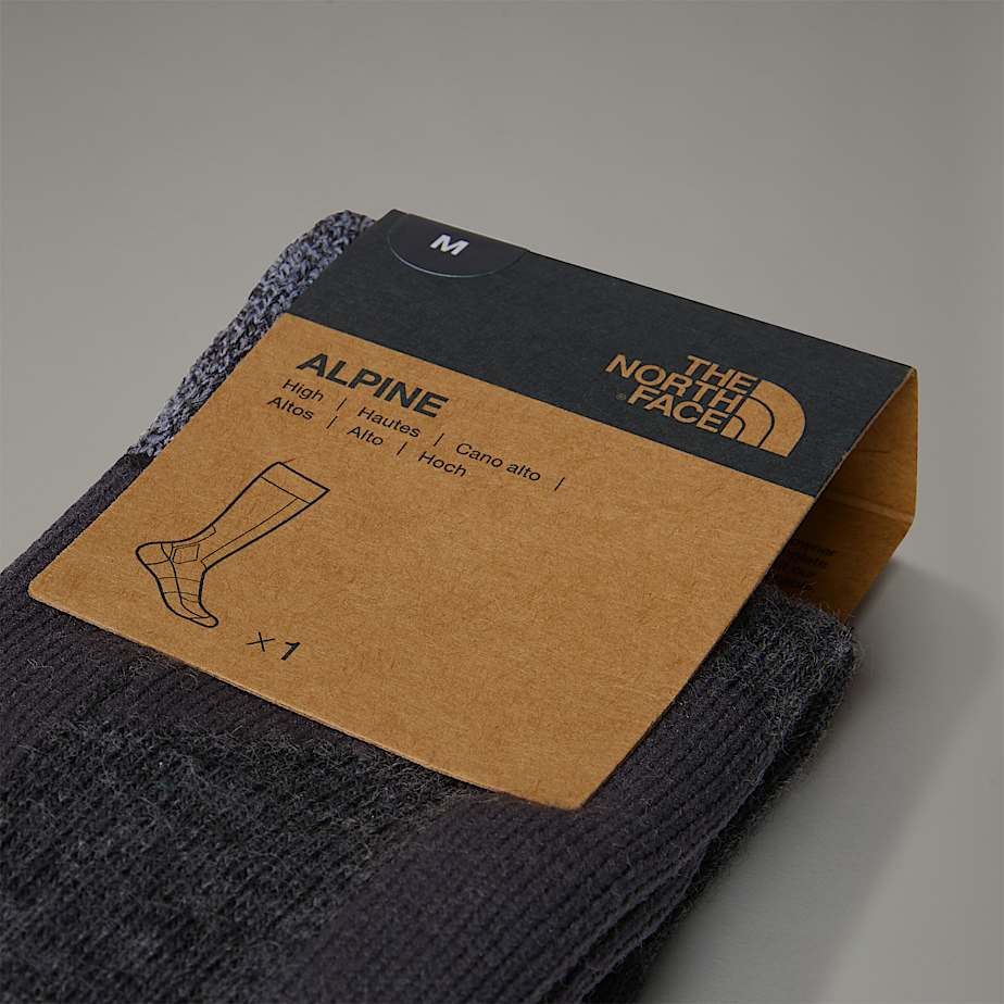 Calcetines The North Face Alpine High Hombre Negros | NF0A51V2P