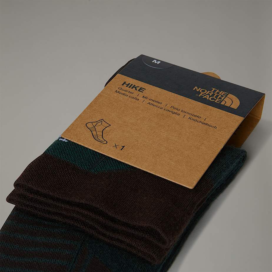 Calcetines The North Face Hiking 1/4 Hombre Verdes | NF0A36R8X
