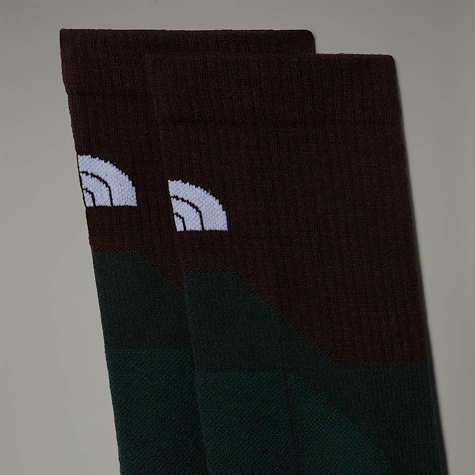 Calcetines The North Face Hiking Crew Mujer Verdes Oscuro | NF0A37O6L