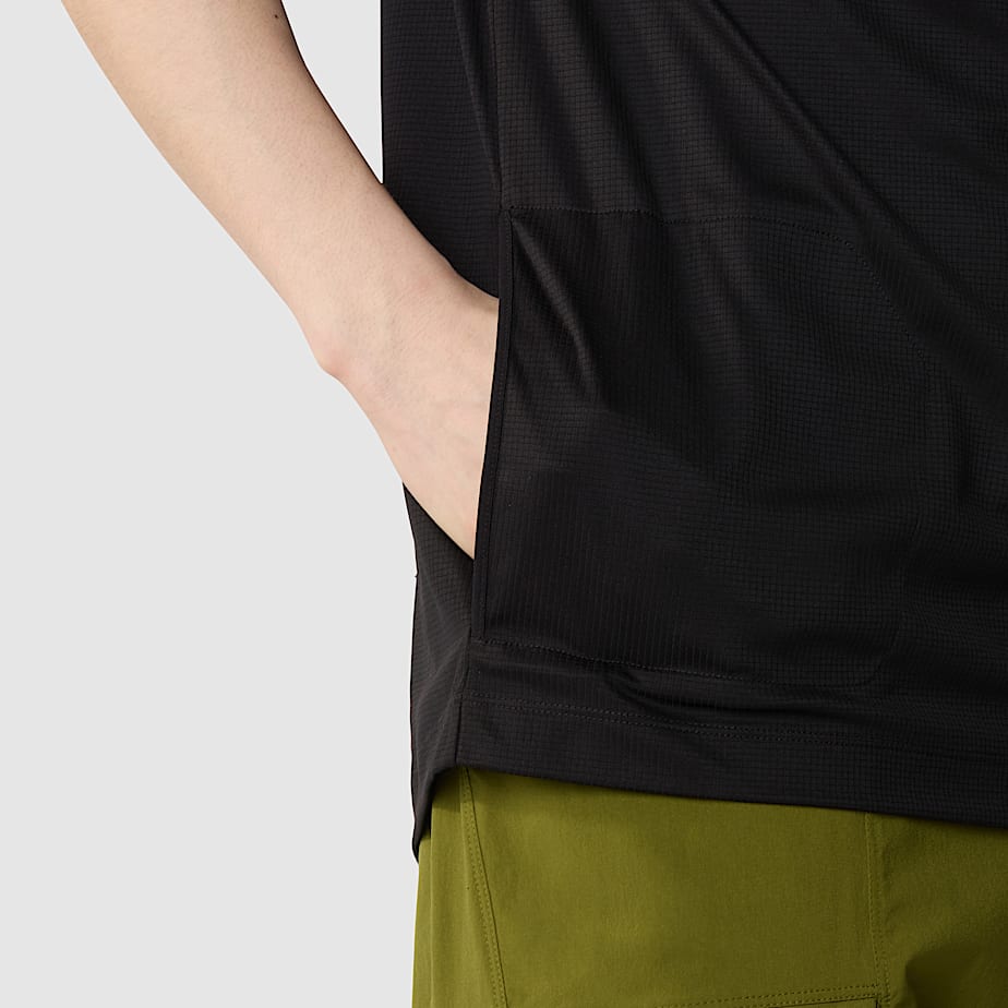 Camisa Polo The North Face LIGHTRANGE™ Packable Hombre Negros | NF0A98Q1M