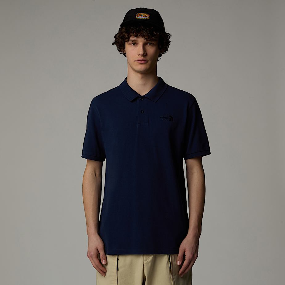 Camisa Polo The North Face Piquet Hombre Azul Marino | NF0A47M9G