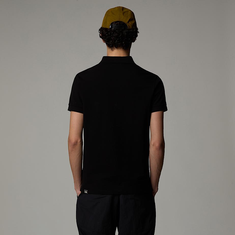 Camisa Polo The North Face Premium Piquet Hombre Negros | NF0A97G7A
