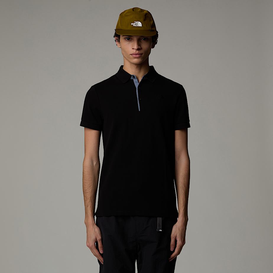 Camisa Polo The North Face Premium Piquet Hombre Negros | NF0A97G7A