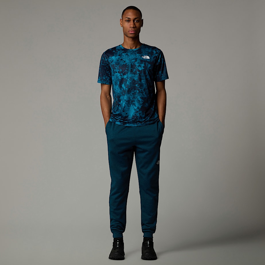 Camiseta The North Face 247 Printed Hombre Azul Marino | NF0A77G5T