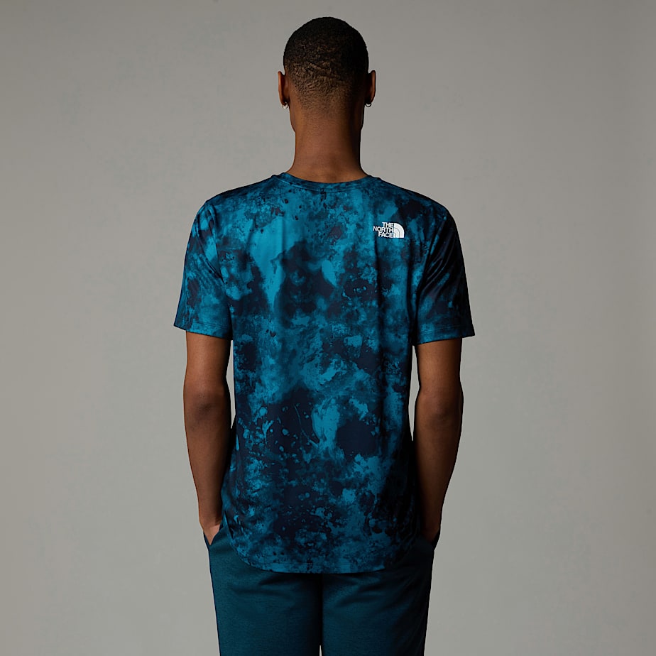 Camiseta The North Face 247 Printed Hombre Azul Marino | NF0A77G5T