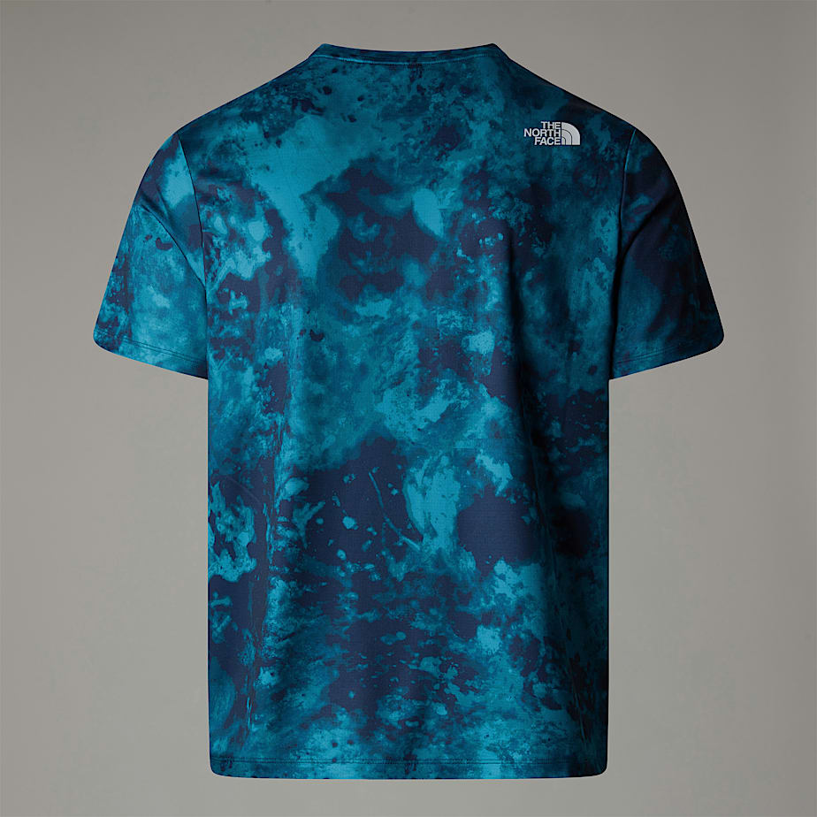 Camiseta The North Face 247 Printed Hombre Azul Marino | NF0A77G5T