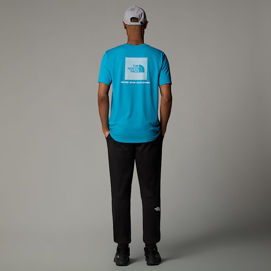 Camiseta The North Face 247 Redbox Hombre Azules | NF0A82Y8X