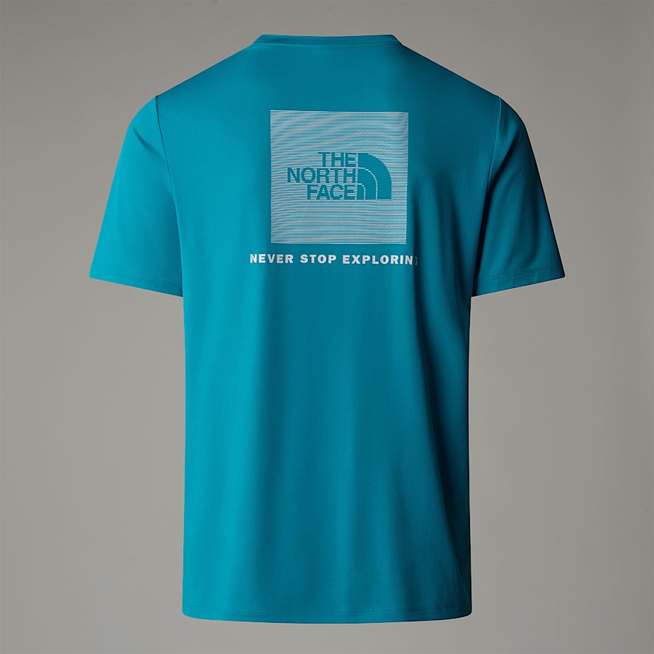 Camiseta The North Face 247 Redbox Hombre Azules | NF0A82Y8X