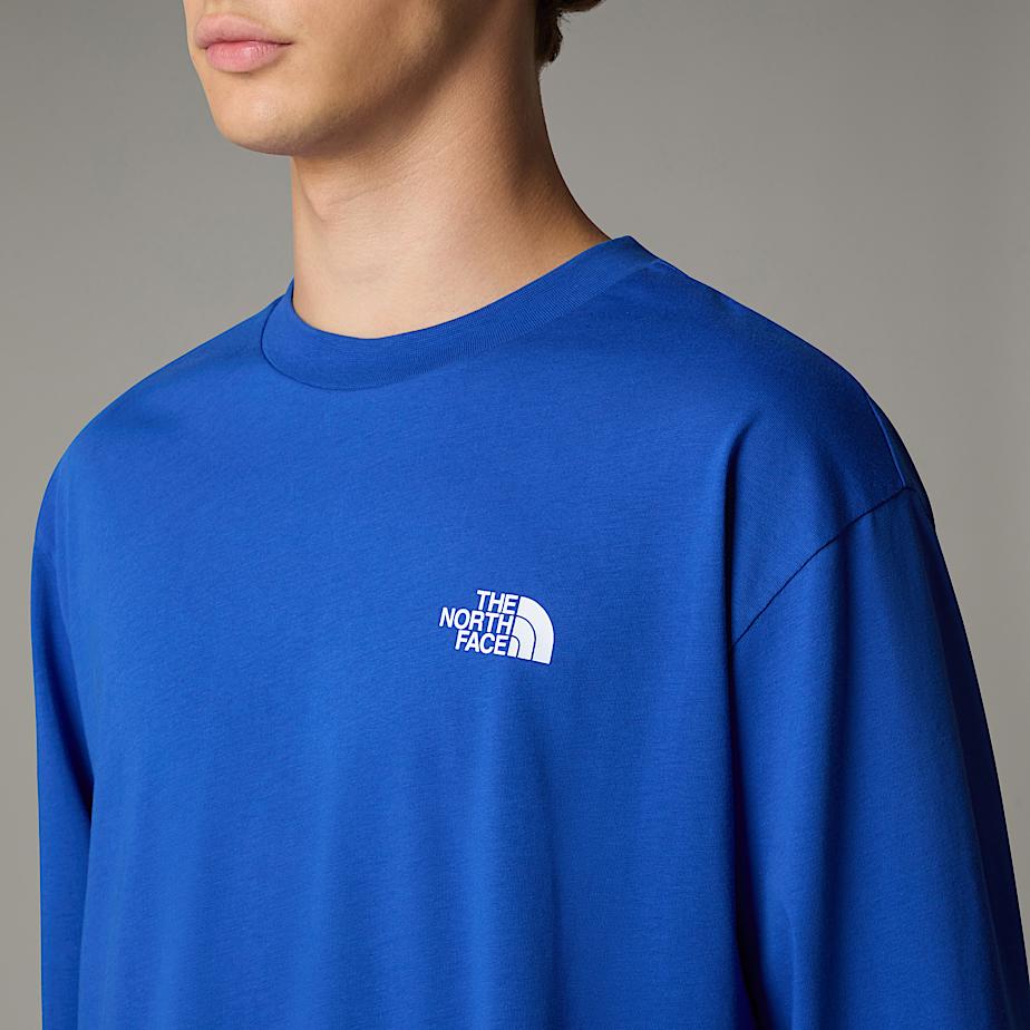 Camiseta The North Face AXYS Long-Sleeve Mujer Azules | NF0A32M9D