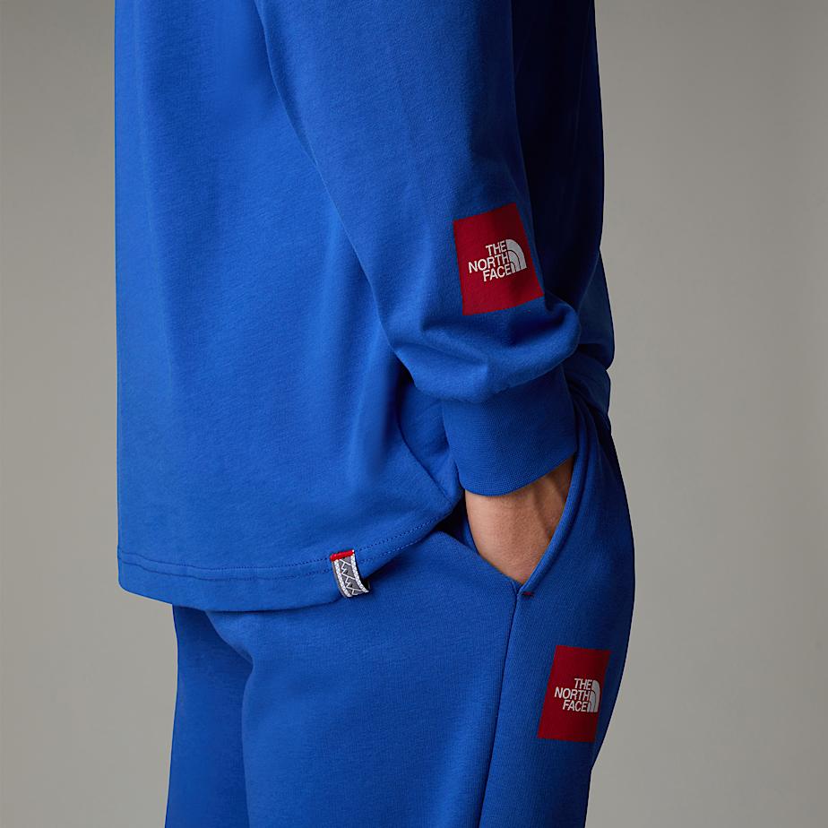 Camiseta The North Face AXYS Long-Sleeve Mujer Azules | NF0A32M9D