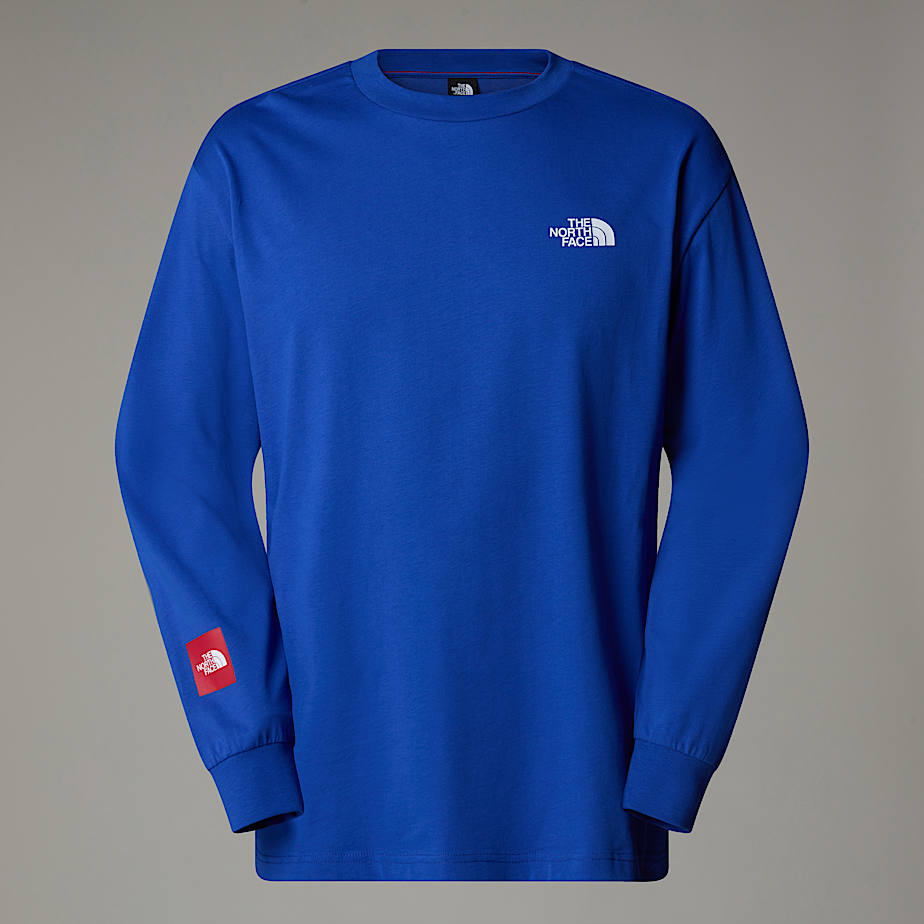 Camiseta The North Face AXYS Long-Sleeve Mujer Azules | NF0A32M9D