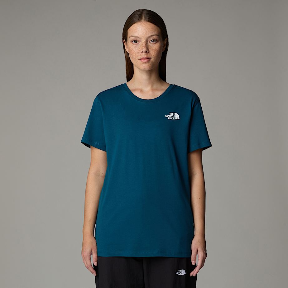 Camiseta The North Face Anniversary Mujer Azul Marino | NF0A55U1X