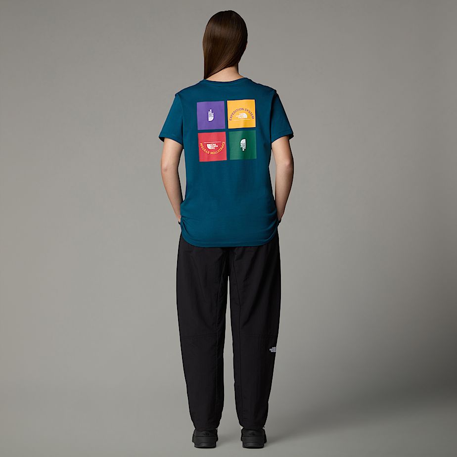 Camiseta The North Face Anniversary Mujer Azul Marino | NF0A55U1X