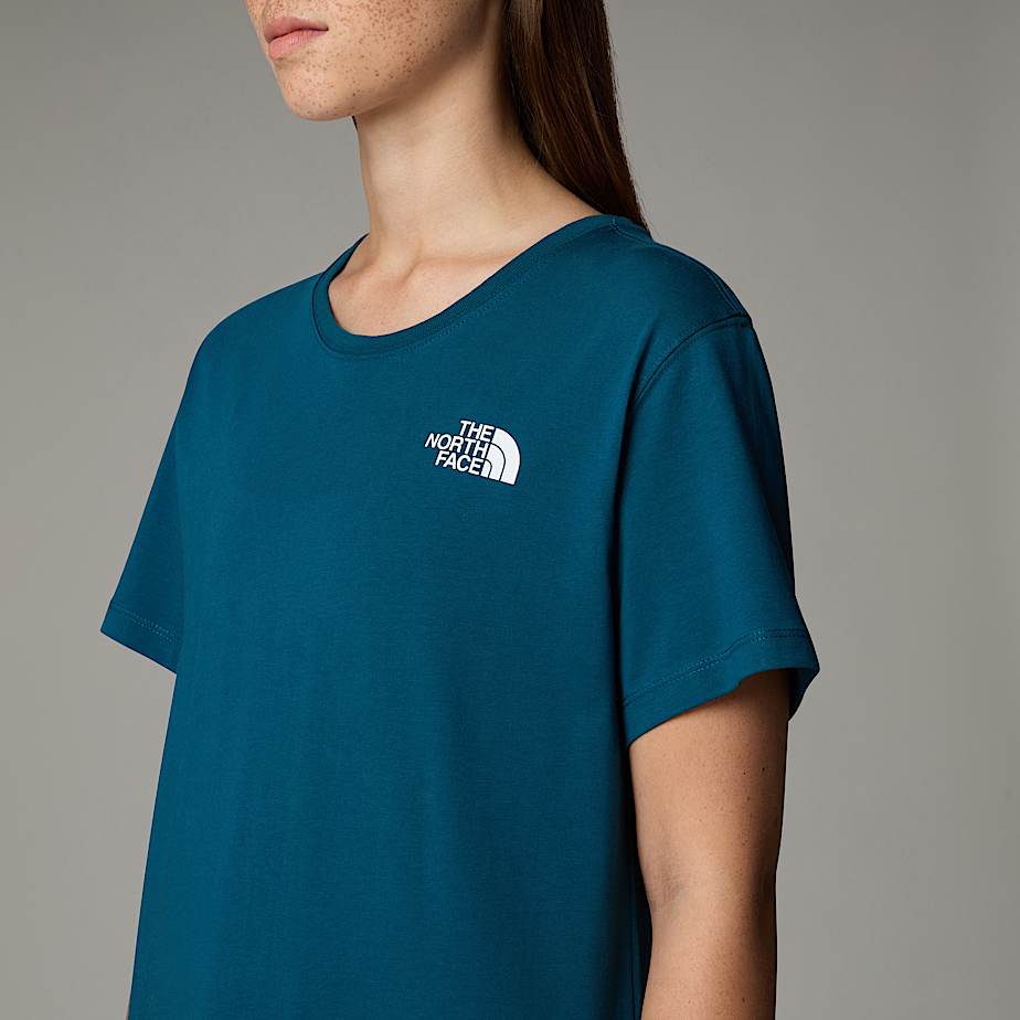 Camiseta The North Face Anniversary Mujer Azul Marino | NF0A55U1X