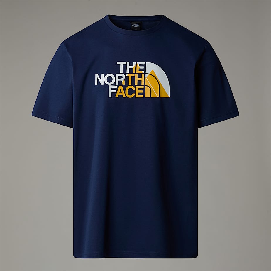 Camiseta The North Face Biner Graphic 1 Hombre Azul Marino | NF0A16B1D