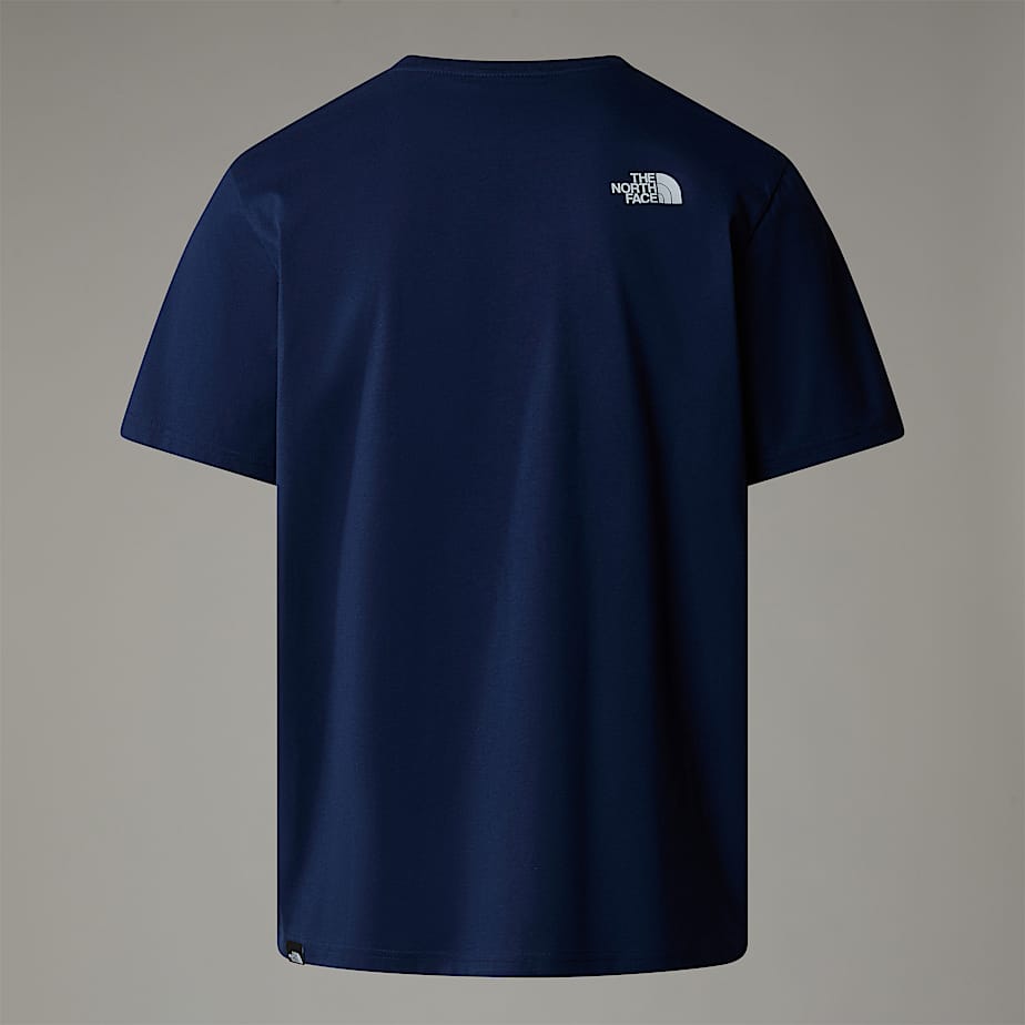 Camiseta The North Face Biner Graphic 1 Hombre Azul Marino | NF0A16B1D