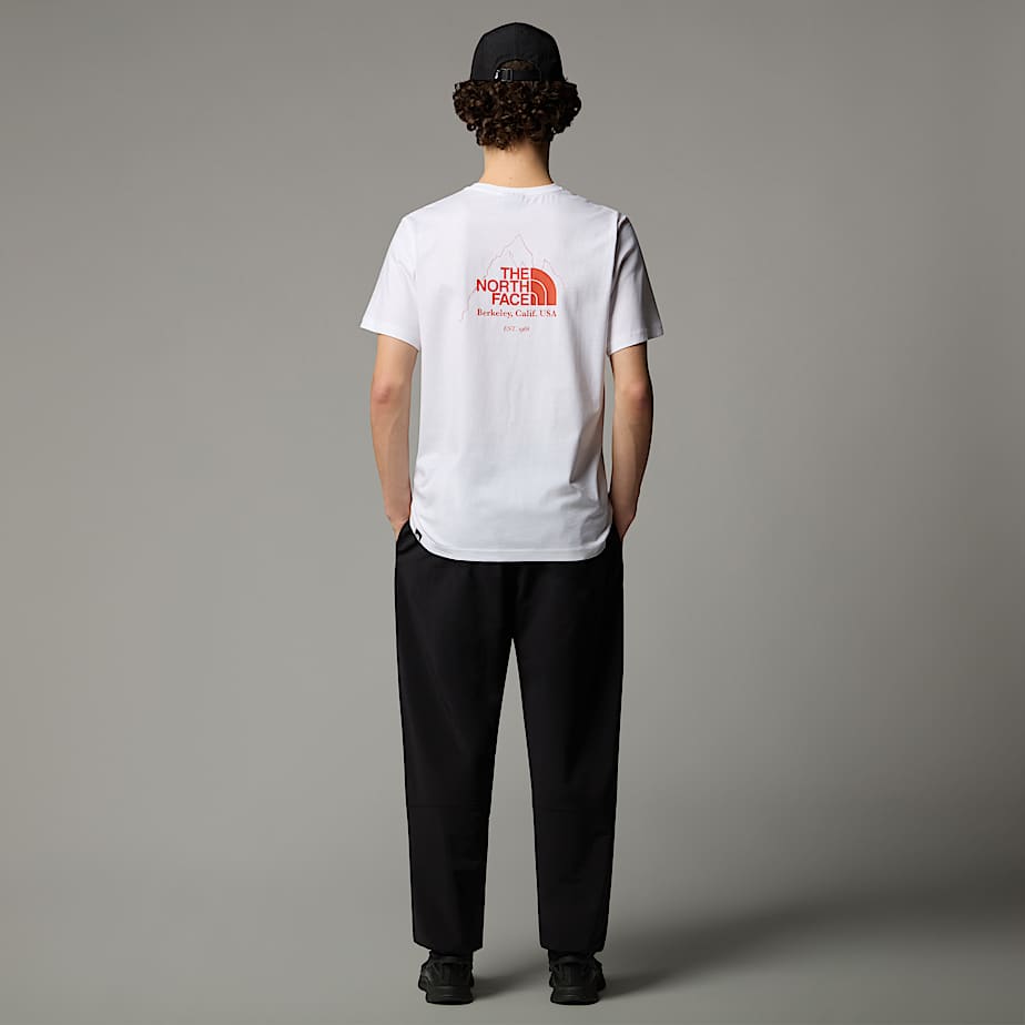Camiseta The North Face Biner Graphic 4 Hombre Blancos | NF0A53S1B