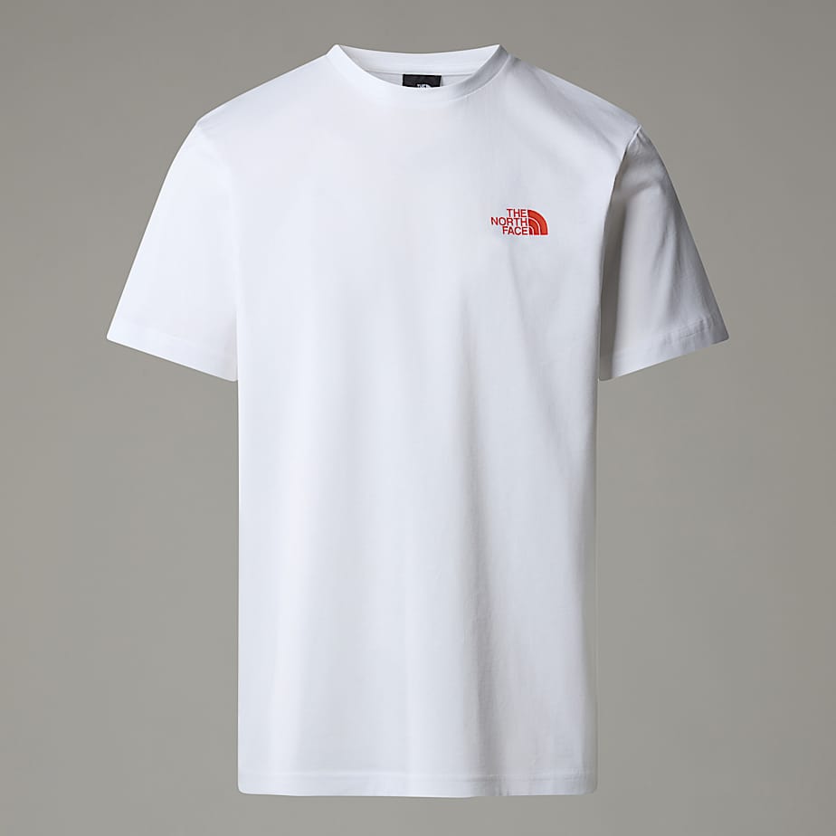 Camiseta The North Face Biner Graphic 4 Hombre Blancos | NF0A53S1B