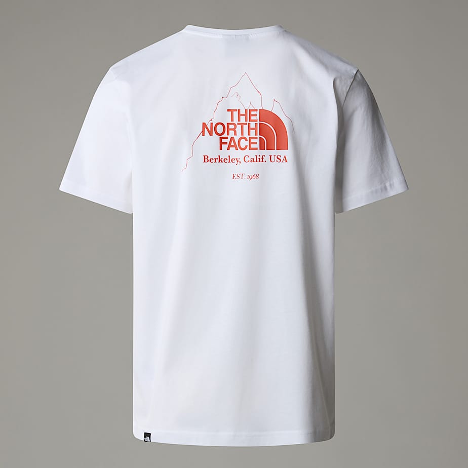 Camiseta The North Face Biner Graphic 4 Hombre Blancos | NF0A53S1B