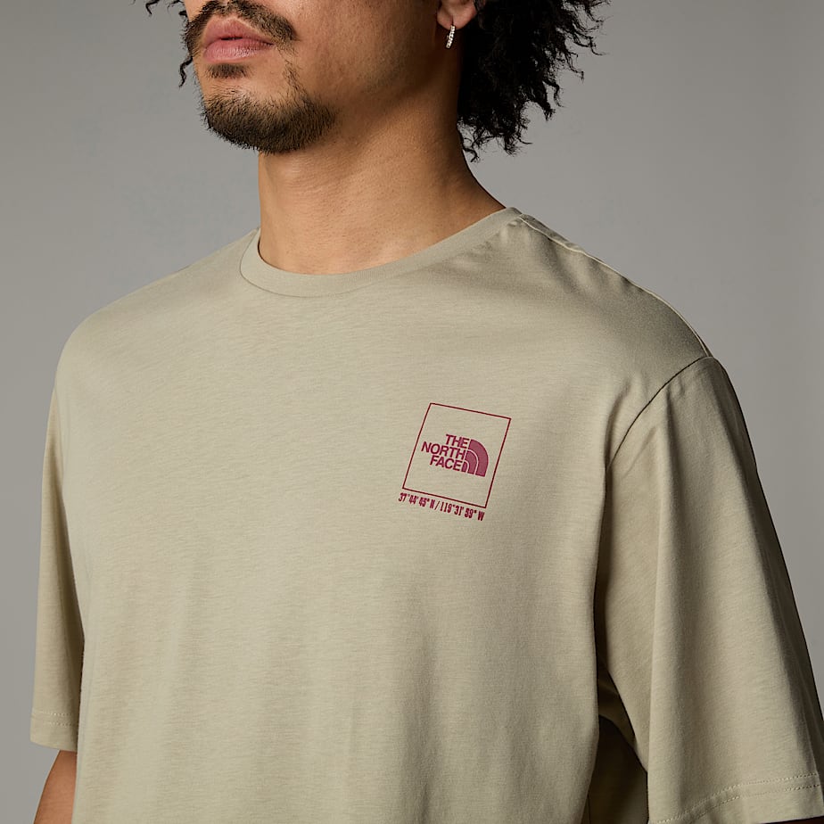 Camiseta The North Face Coordinates Hombre Grises | NF0A32V9G