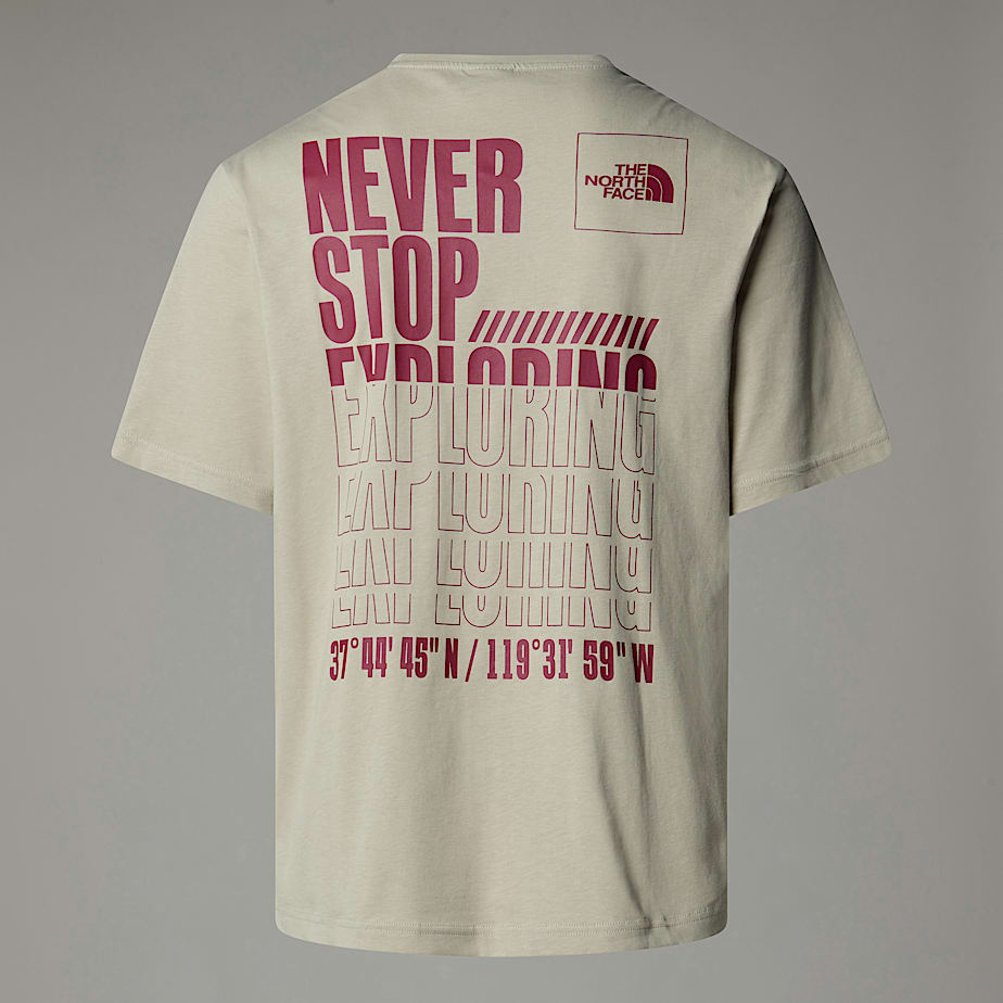 Camiseta The North Face Coordinates Hombre Grises | NF0A32V9G