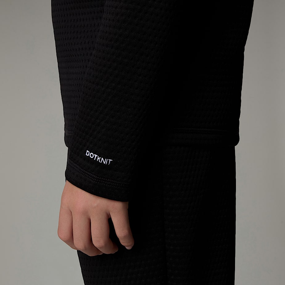 Camiseta The North Face DotKnit Thermal Set Niños Negros | NF0A49N9K
