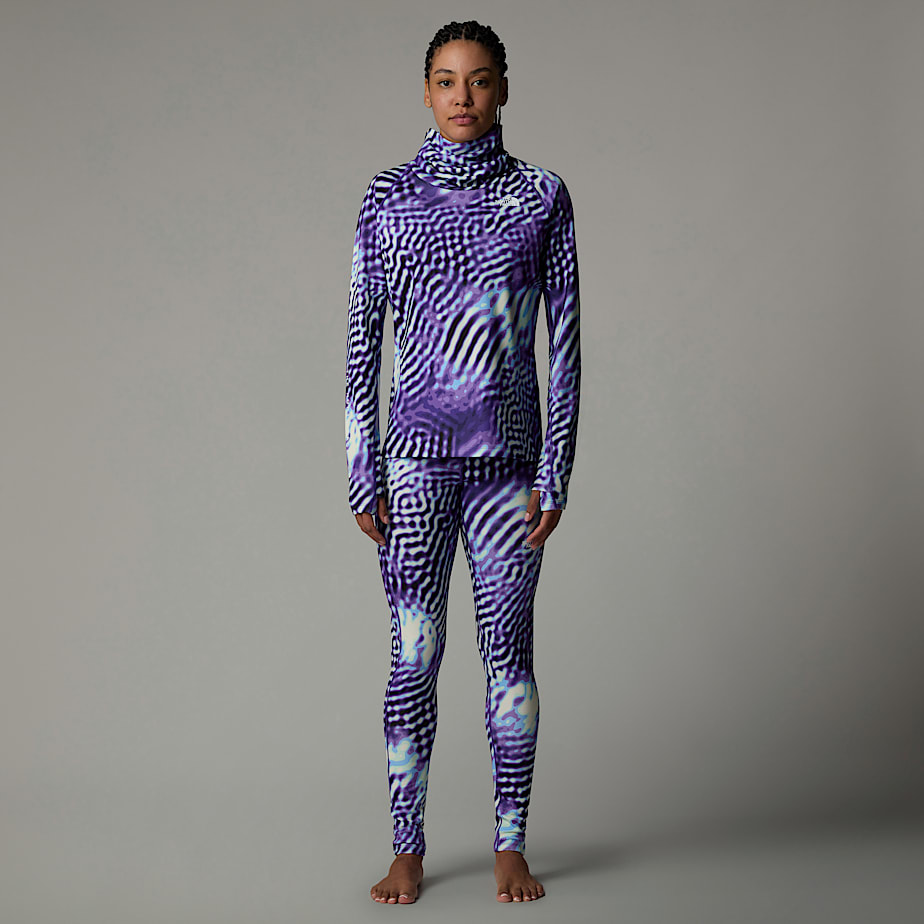 Camiseta The North Face Dragline Long-Sleeve Baselayer Mujer Morados | NF0A17D5X