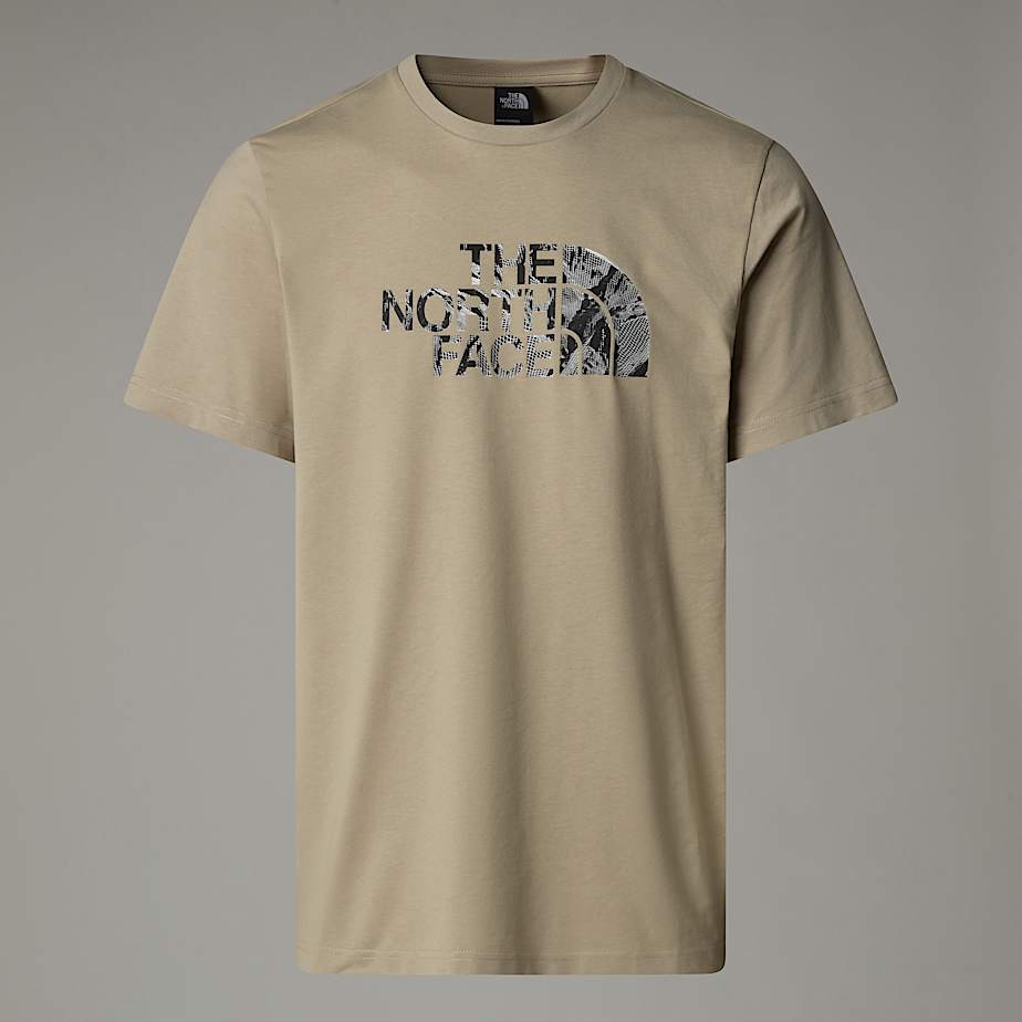 Camiseta The North Face Easy Graphic Hombre Beige | NF0A30P4X