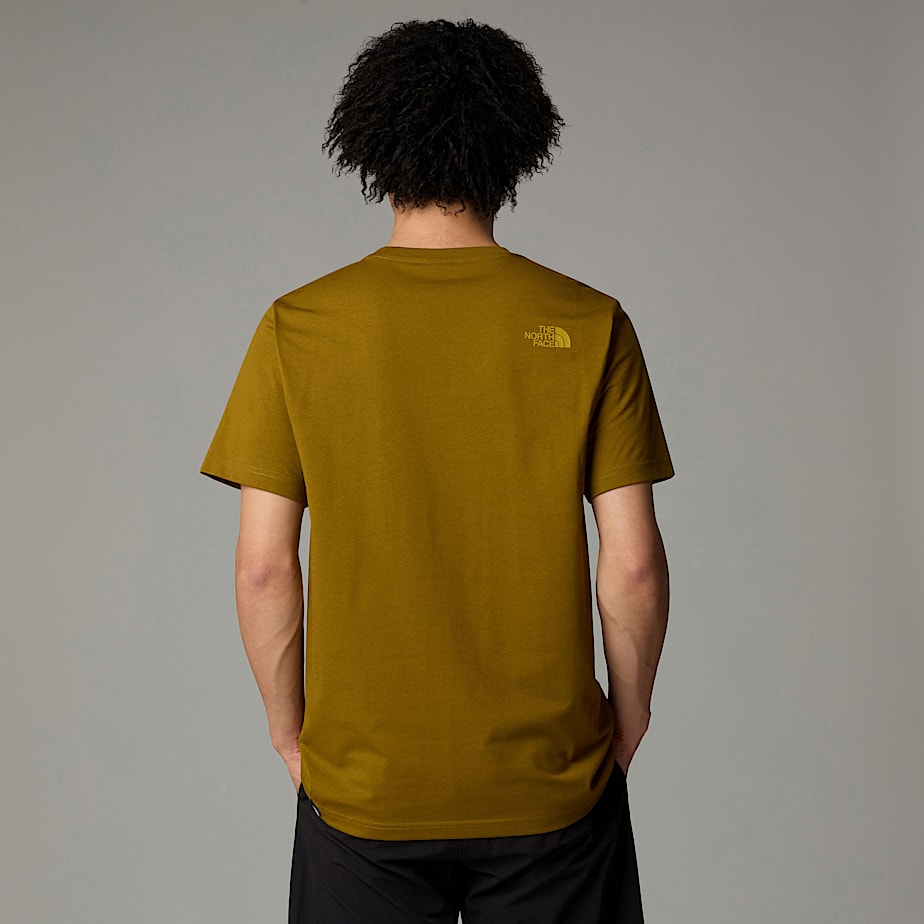 Camiseta The North Face Easy Hombre Verdes | NF0A37J1K