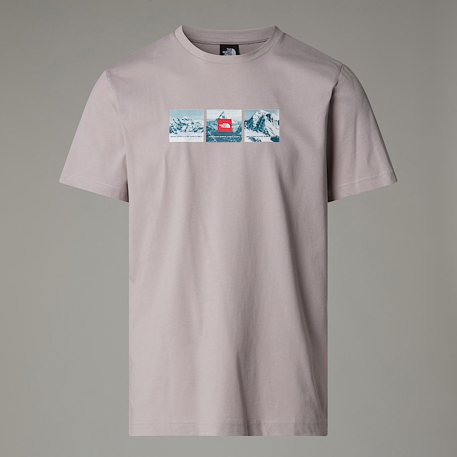 Camiseta The North Face Expedition System Graphic Hombre Grises | NF0A32B6Y