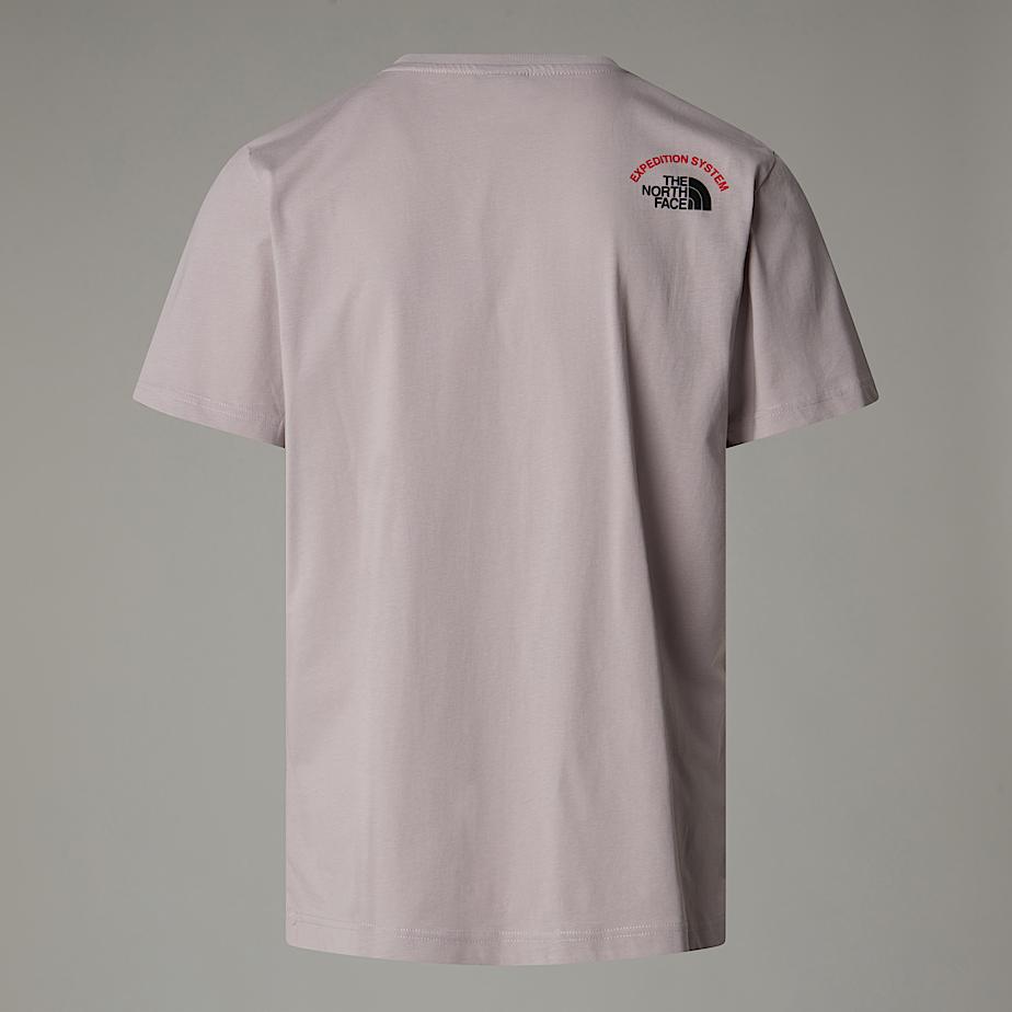 Camiseta The North Face Expedition System Graphic Hombre Grises | NF0A32B6Y