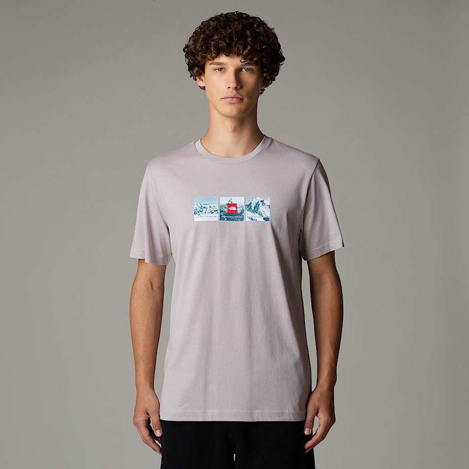 Camiseta The North Face Expedition System Graphic Hombre Grises | NF0A32B6Y