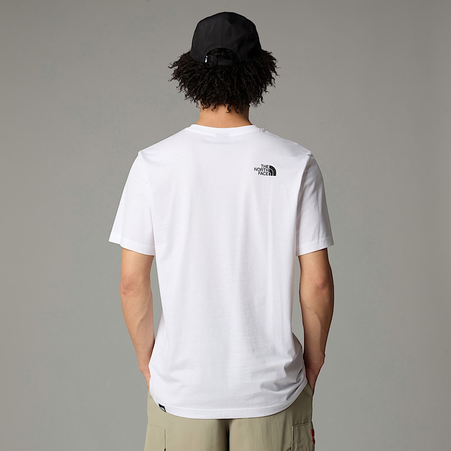 Camiseta The North Face Fine Hombre Blancos | NF0A57I3K