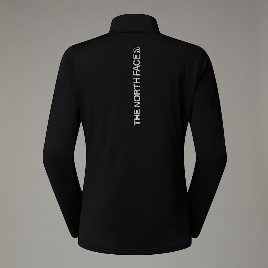 Camiseta The North Face Flex 1/4 Zip Graphic Long-Sleeve Mujer Negros | NF0A20Q5F