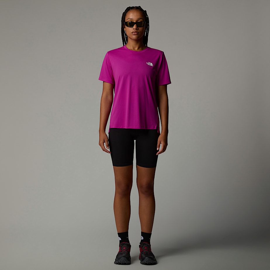 Camiseta The North Face Flex Graphic Mujer Rosas | NF0A07Z4K