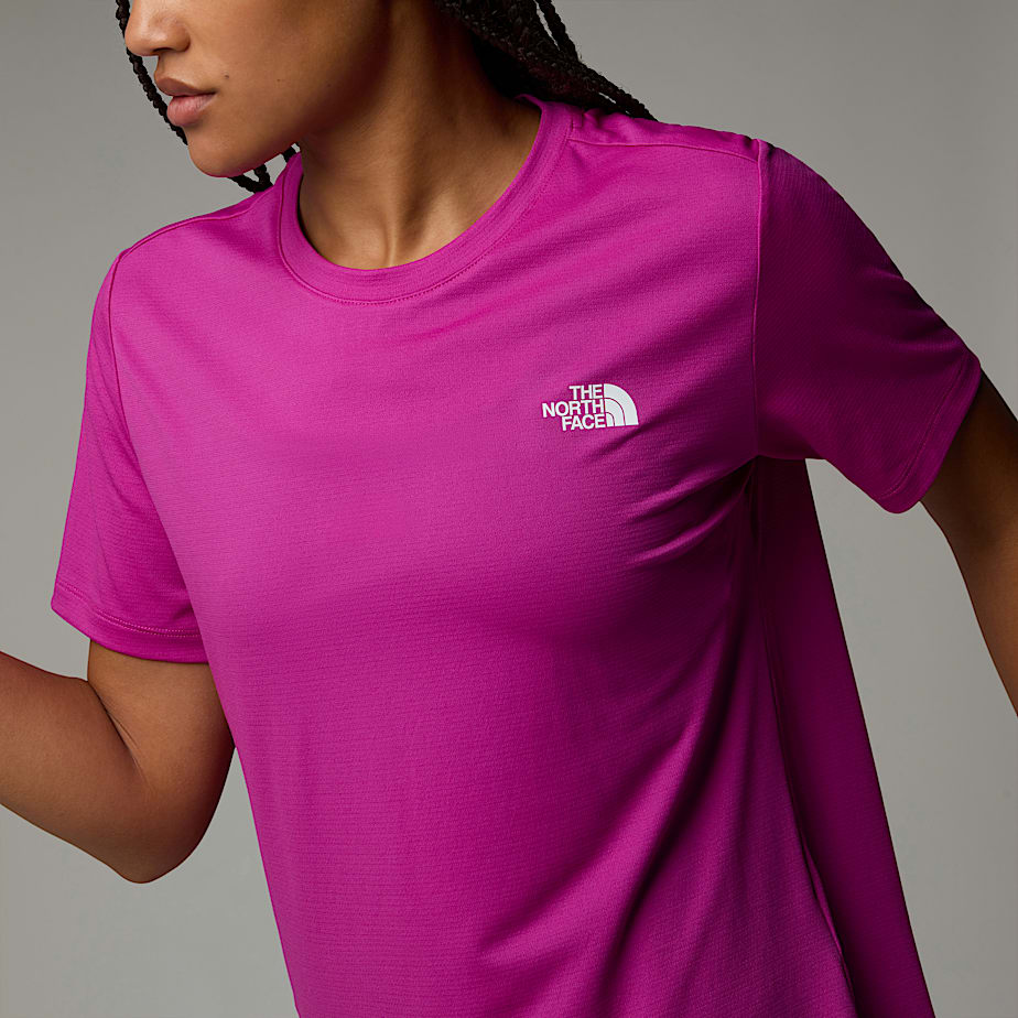 Camiseta The North Face Flex Graphic Mujer Rosas | NF0A07Z4K